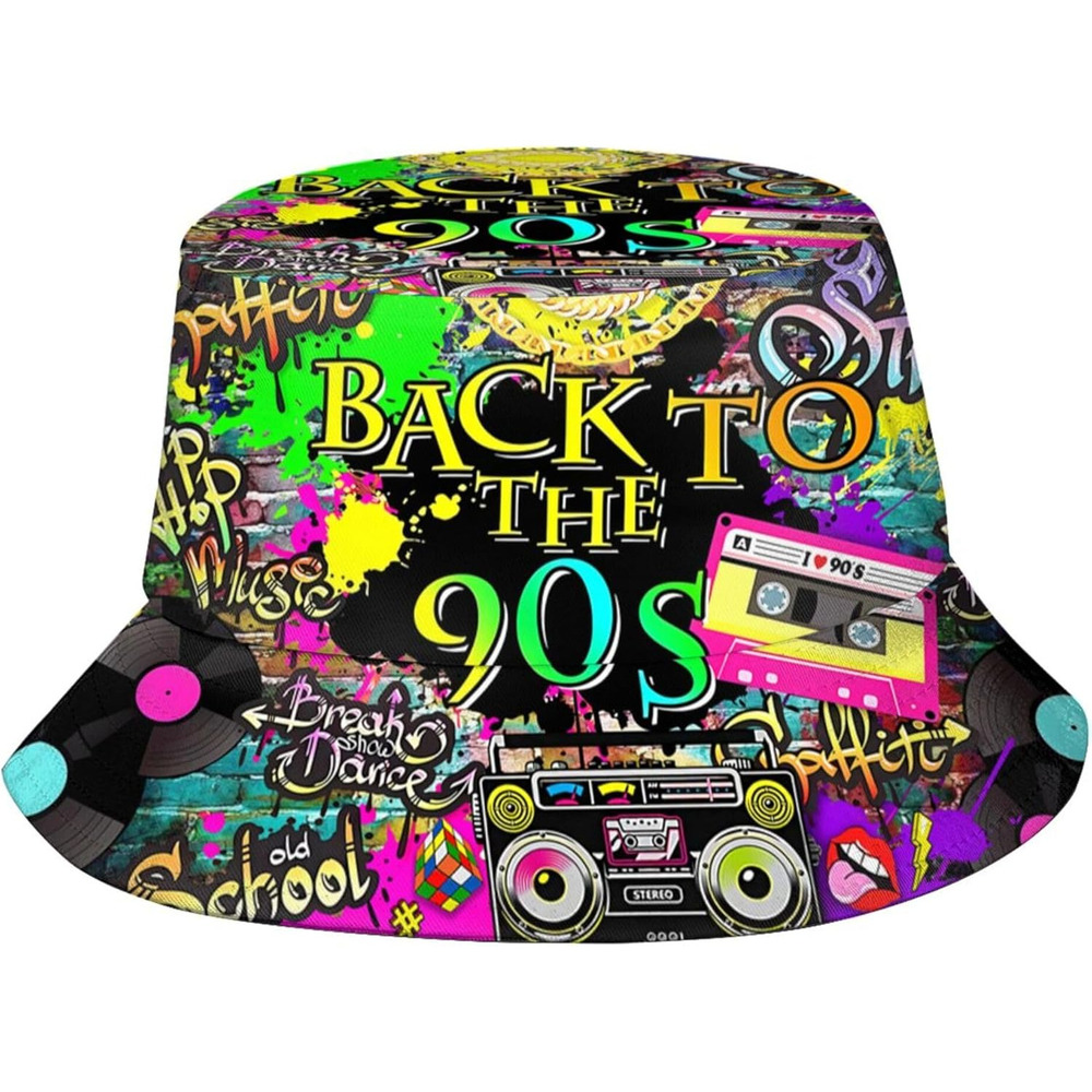 Women'S Accessories In The 90S - قبعة صياد عصرية بتصميم ريترو من
