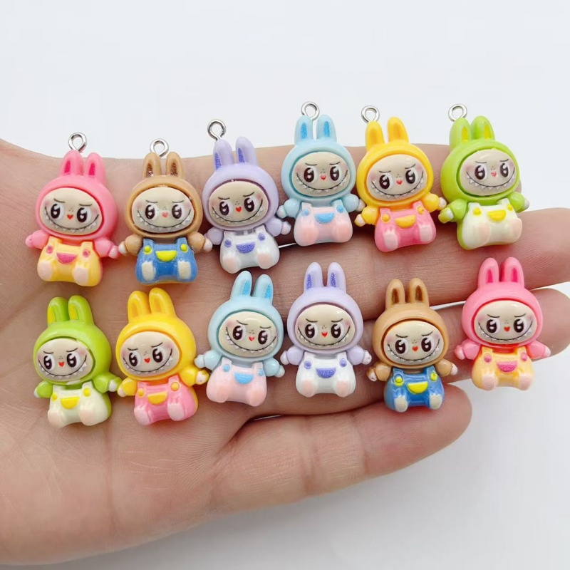 Women'S Keychain Accessories - 10 قطع من الحلي الراتنجية اللطيفة