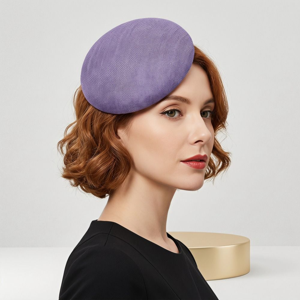 Women'S Accessories In The 1920S - قبعة فاسيناتور عتيقة بحافة عريضة بلون