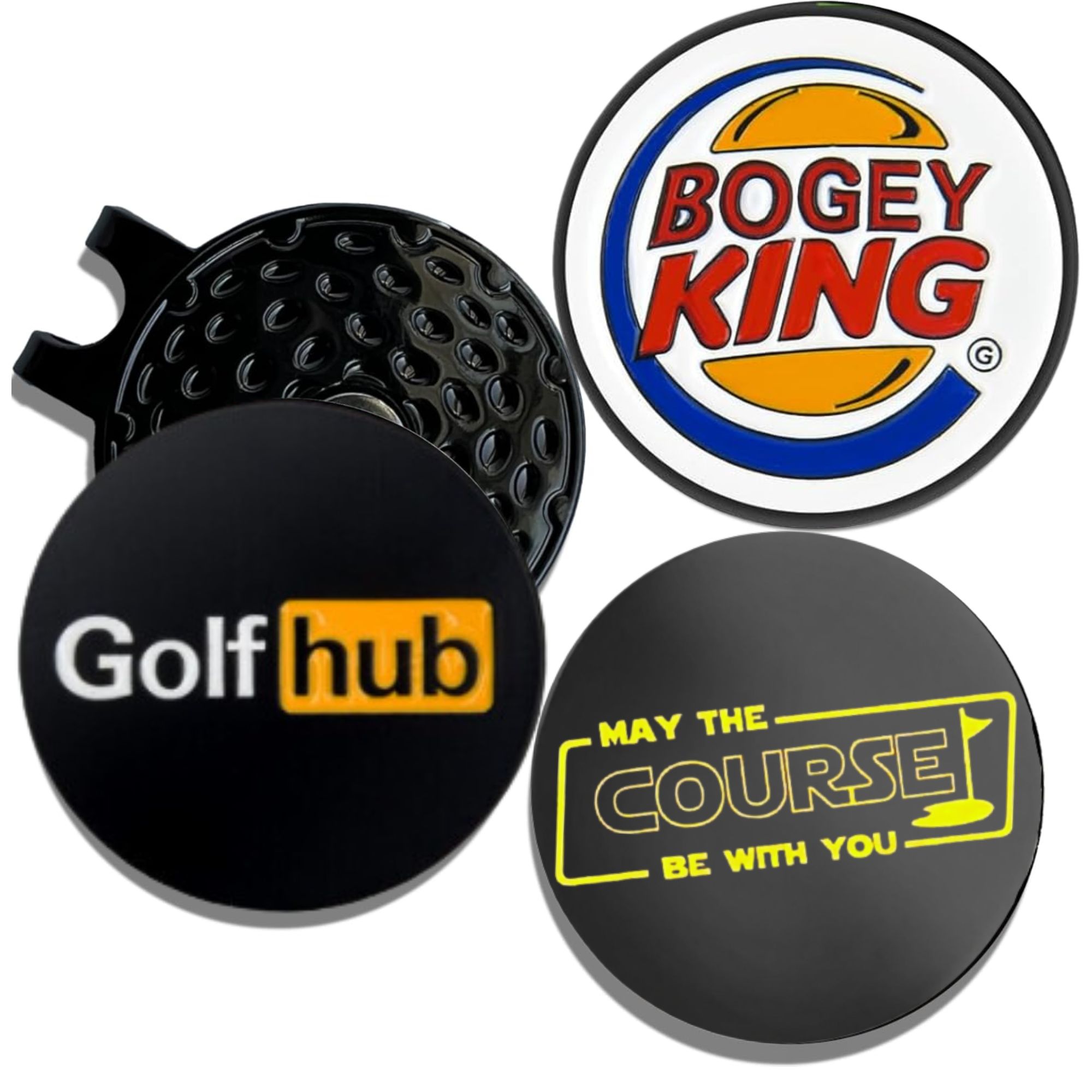 Women'S Golf Accessories - 3 قطع من علامات كرات الجولف