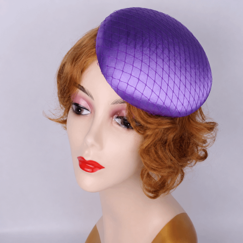 قبعة فاسيناتور بلون موحد بقاعد - مراجعة Women'S Accessories In The 1920S وسعره