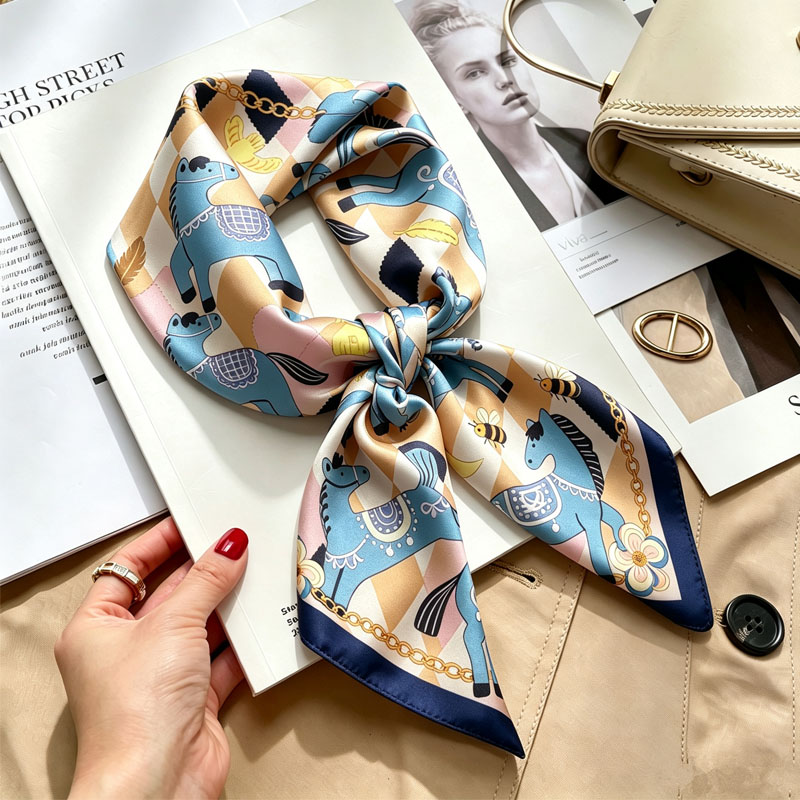 مناديل يد نسائية، وشاح حرير لل - مراجعة Women Accessories Brands وسعره