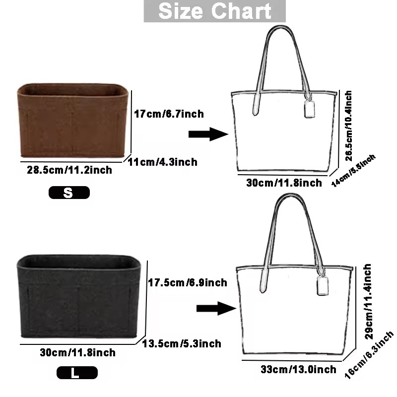 منظم حقيبة من اللباد مع جيوب د - مراجعة Women'S Accessories Coach وسعره