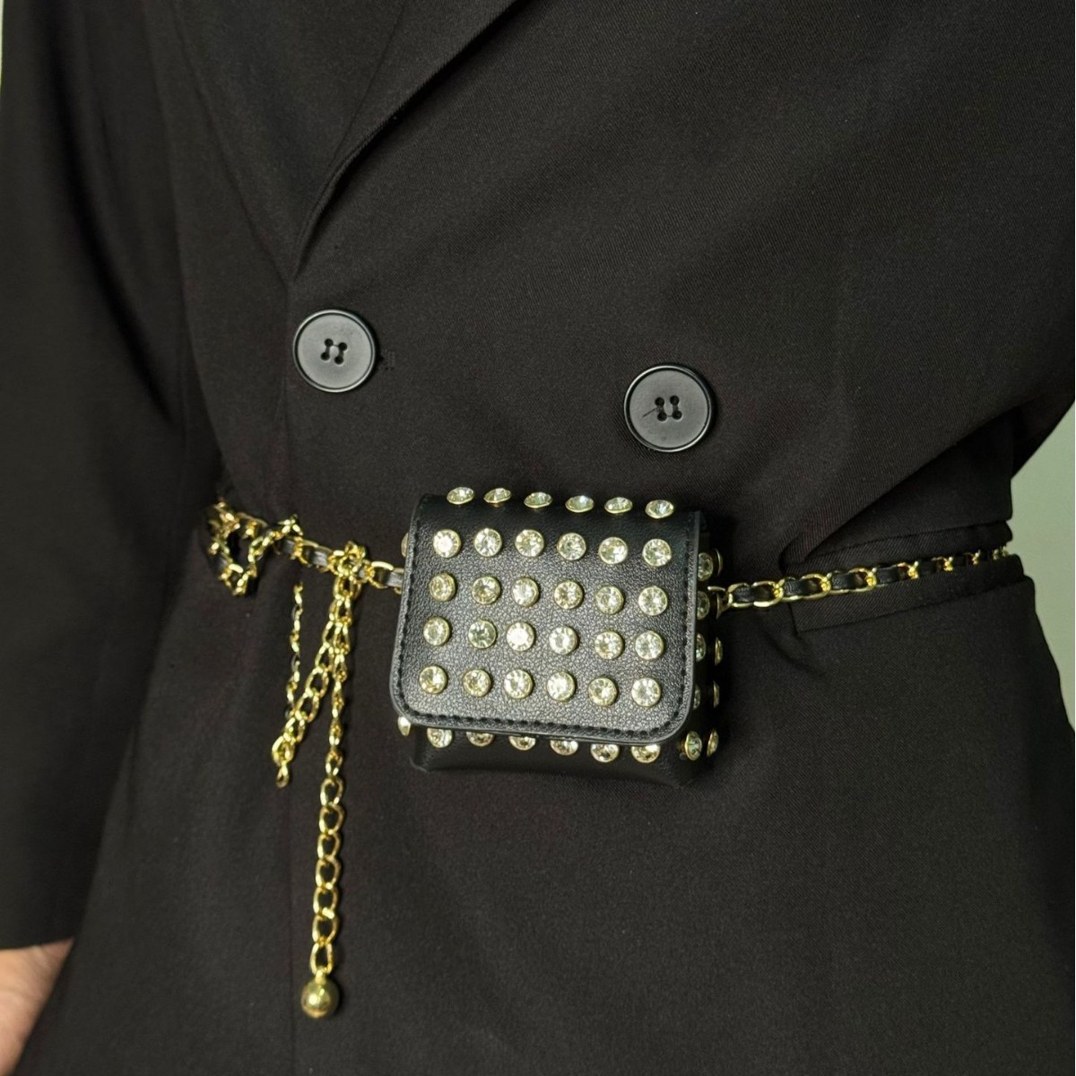 موضة برشام حقيبة الخصر الصغيرة - مراجعة Women'S Jeans Accessories Chain وسعره