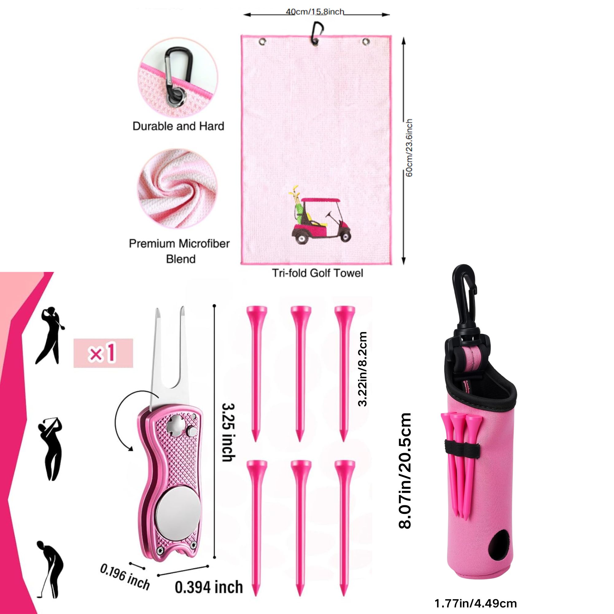 طقم إكسسوارات الجولف 10 قطع، ي - مراجعة Women'S Golf Accessories وسعره