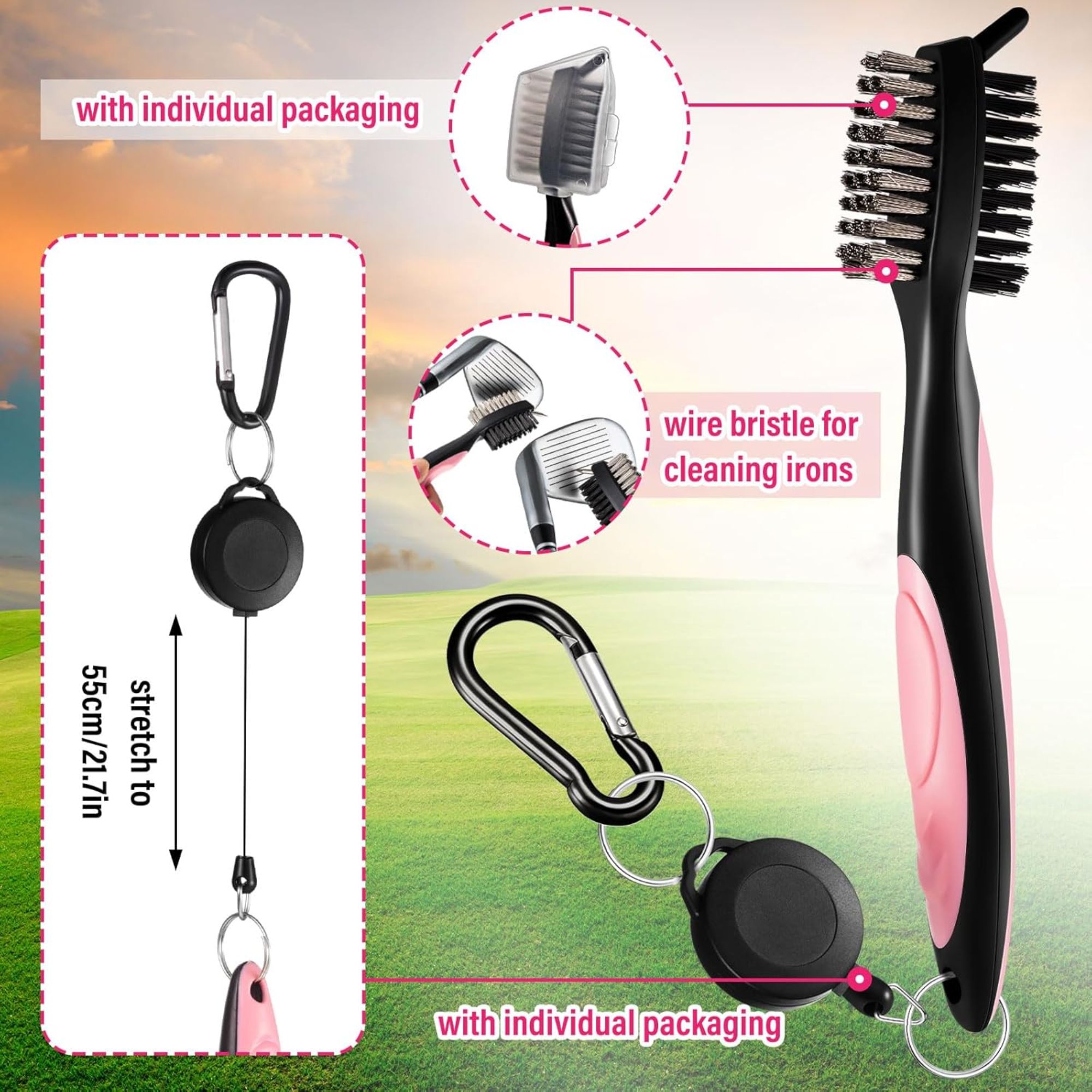طقم إكسسوارات الجولف 10 قطع، ي - مراجعة Women'S Golf Accessories وسعره