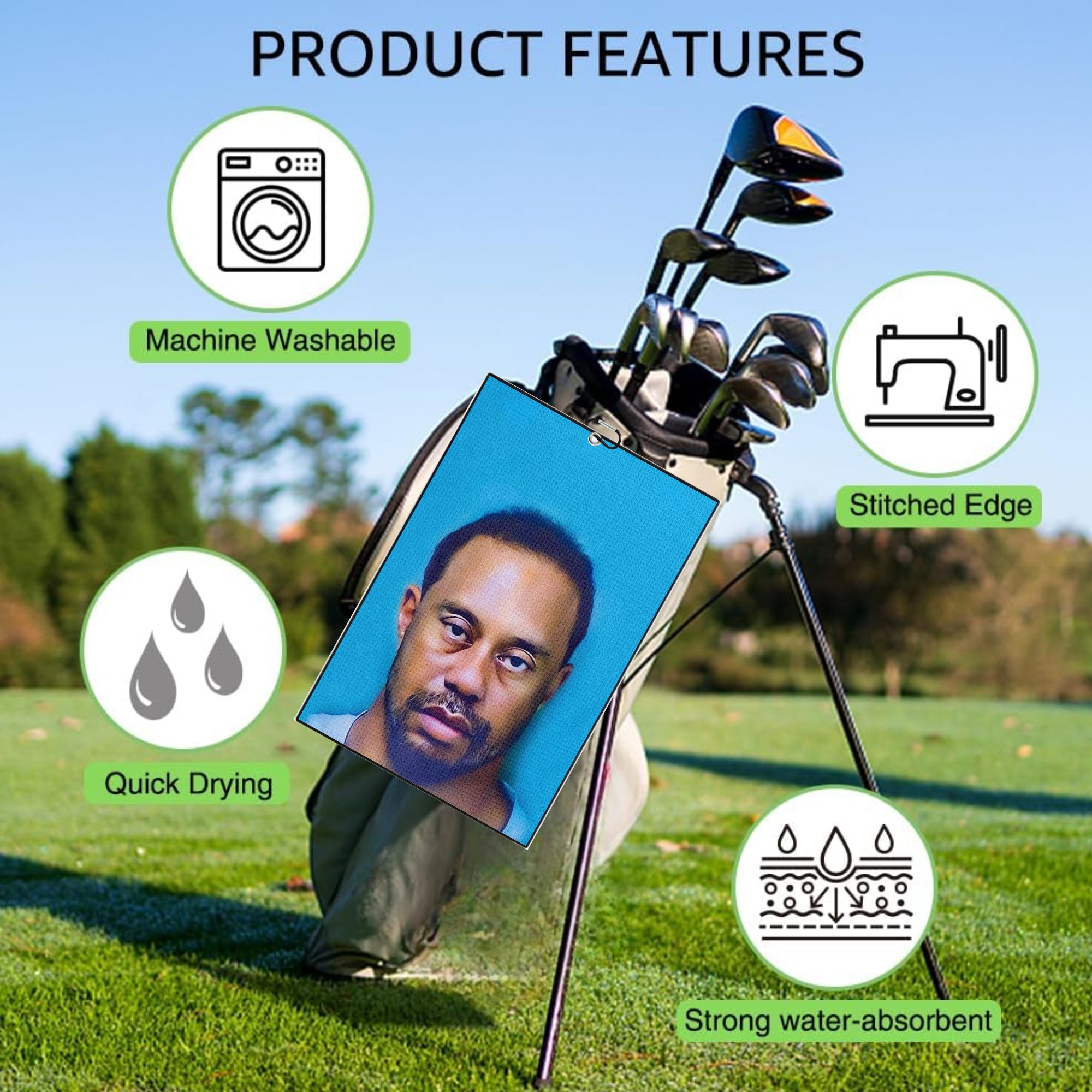 مناشف جولف ممتعة مصنوعة من الأ - مراجعة Women'S Golf Accessories وسعره