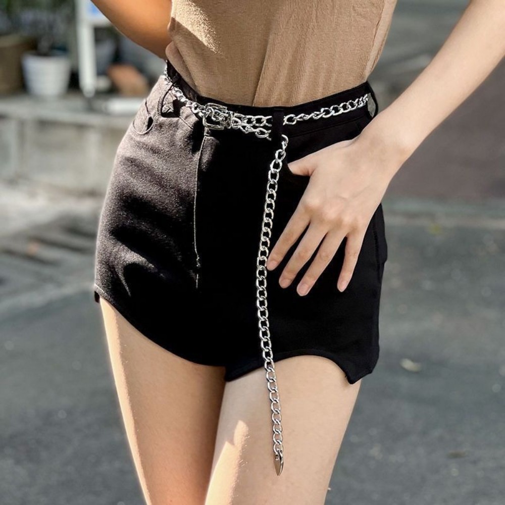 أحزمة سلسلة معدنية بسيطة طويلة - مراجعة Women'S Jeans Accessories Chain وسعره