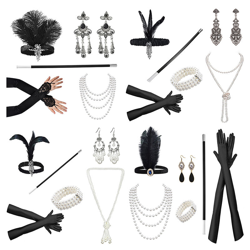زي تنكري على طراز فلابر من عشر - مراجعة Women'S Accessories In The 1920S وسعره