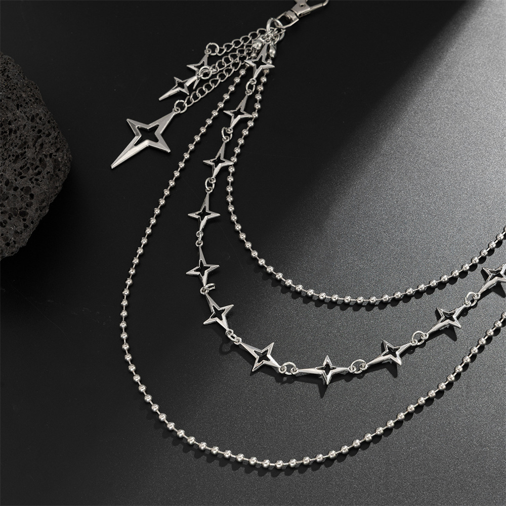 سلسلة بنطلون معدنية متعددة الط - مراجعة Women'S Jeans Accessories Chain وسعره
