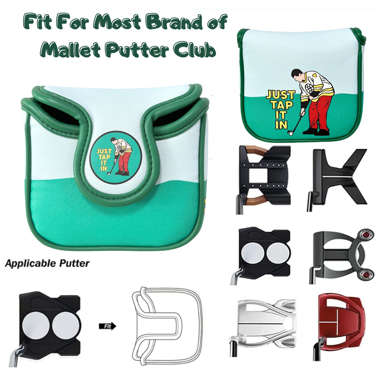 بو الجلود مضرب الغولف غطاء للر - مراجعة Women'S Golf Accessories وسعره