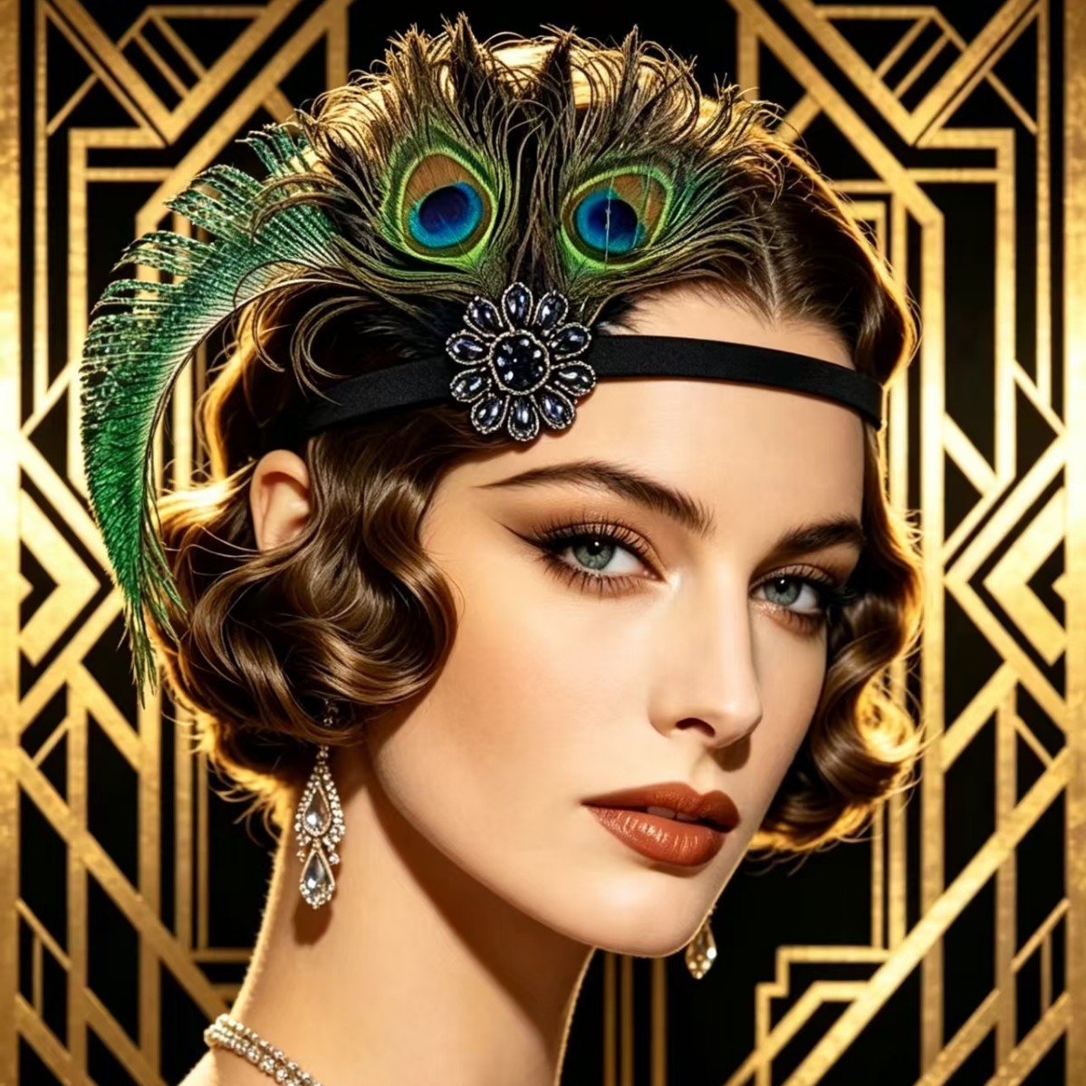 عصابة رأس على طراز عشرينيات ال - مراجعة Women'S Accessories In The 1920S وسعره