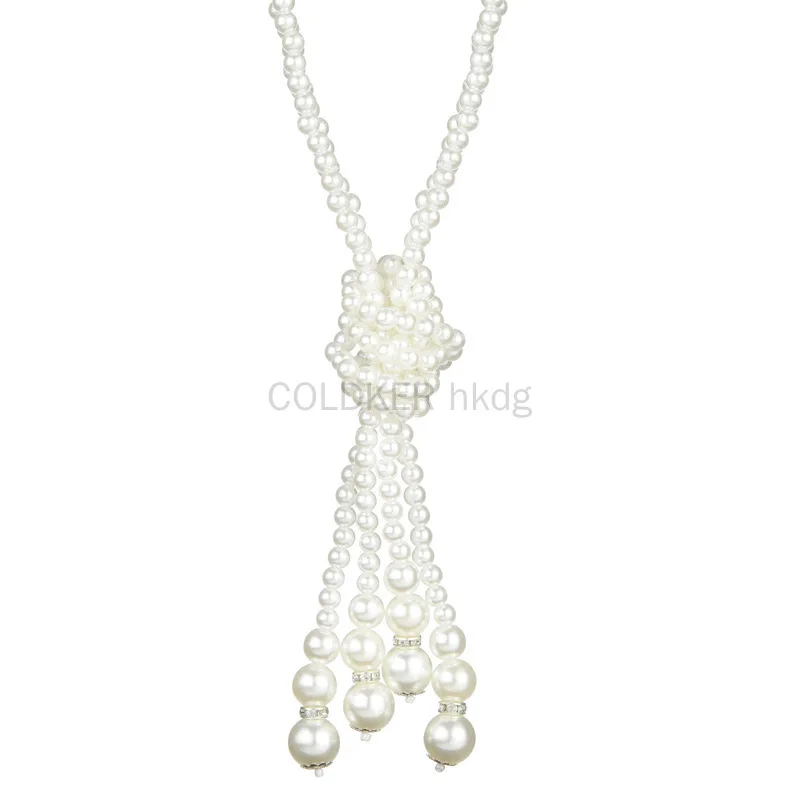 قلادة لؤلؤ على طراز عشرينيات ا - مراجعة Women'S Accessories In The 1920S وسعره