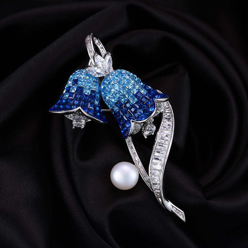 دبابيس زهرة زنبق الوادي اللؤلؤ - مراجعة Women'S Clothing And Accessories وسعره