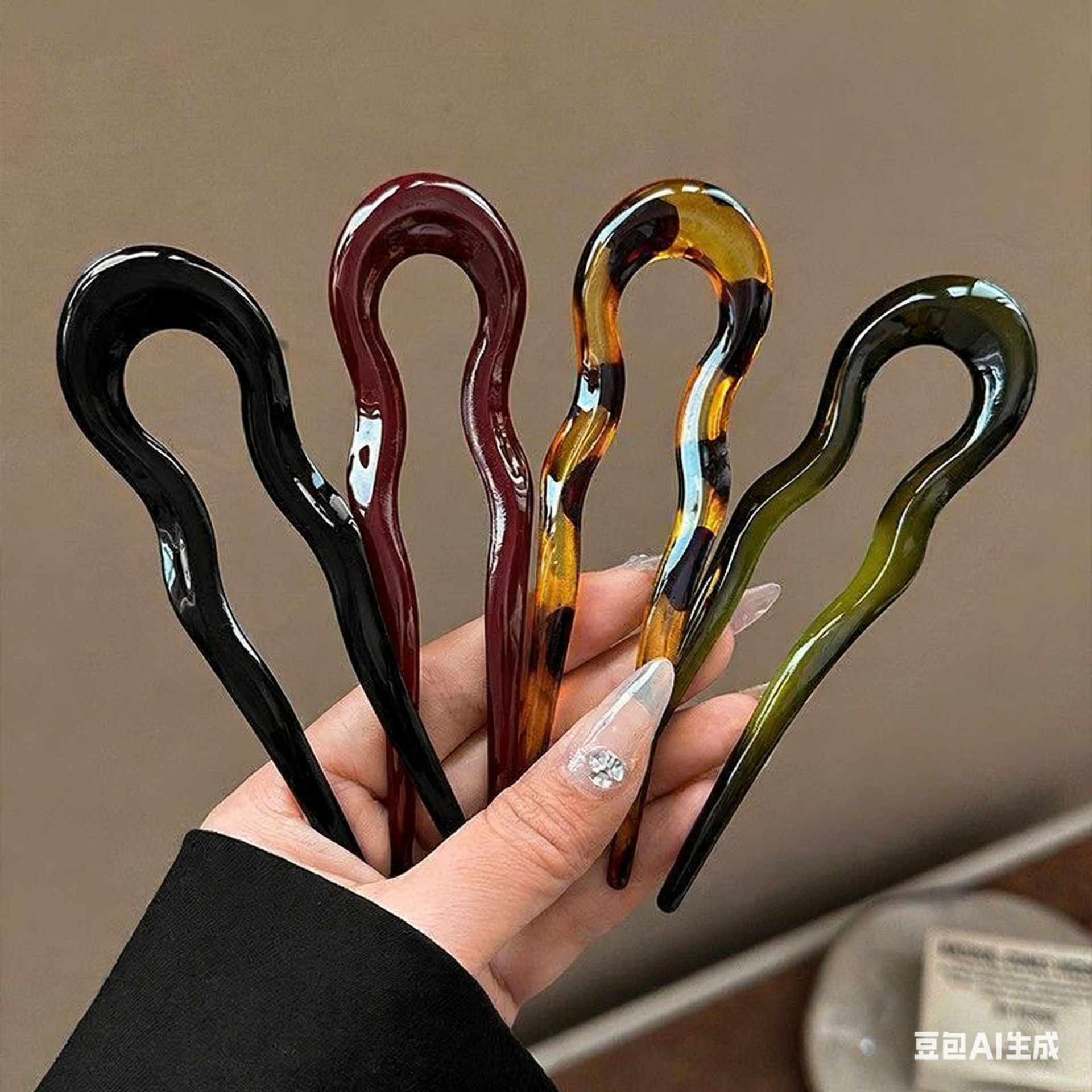 دبوس شعر أنيق من الأكريليك على - مراجعة Women'S Accessories List وسعره