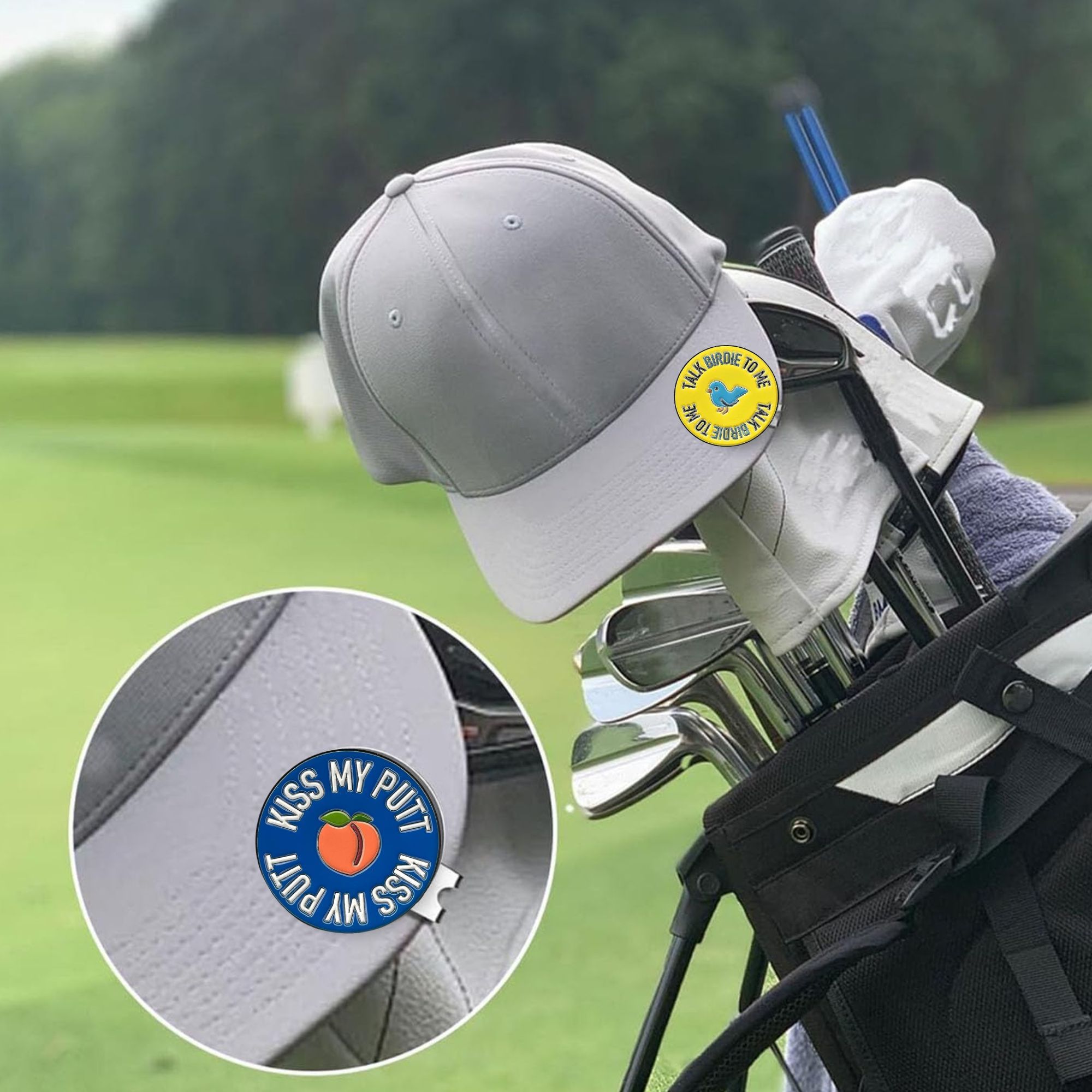 2 قطعة من علامات الجولف المرحة - مراجعة Women'S Golf Accessories وسعره