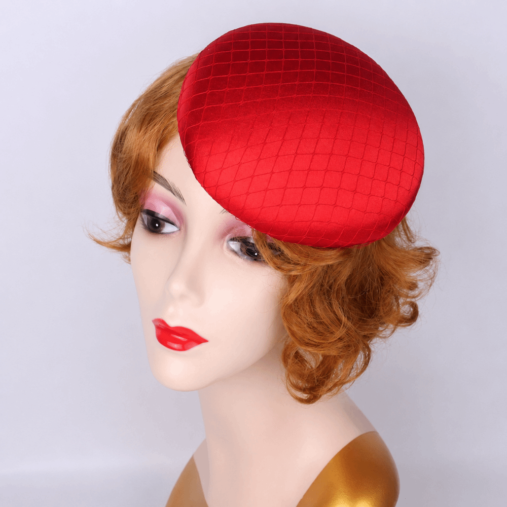 قبعة فاسيناتور عتيقة بلون واحد - مراجعة Women'S Accessories In The 1920S وسعره