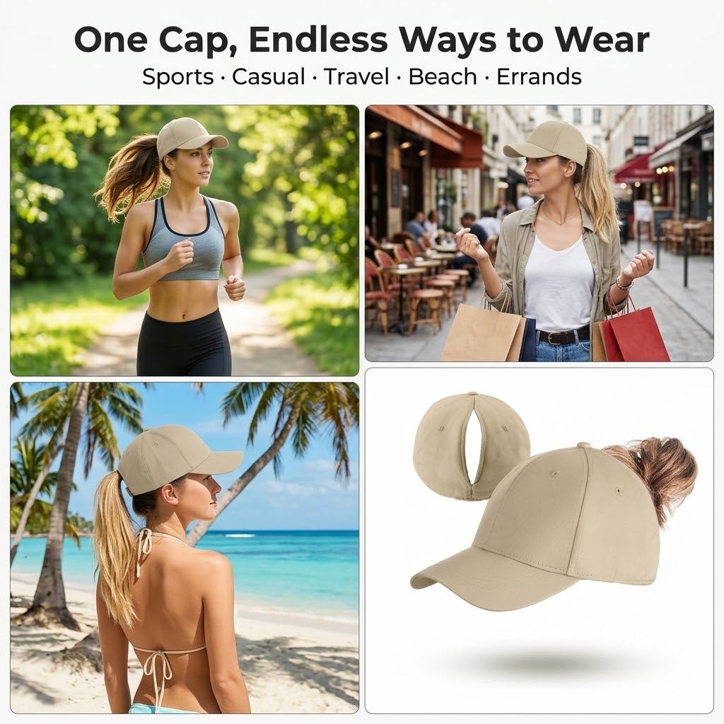 قبعة نسائية مغناطيسية لتسريحة  - مراجعة Women'S Golf Accessories وسعره
