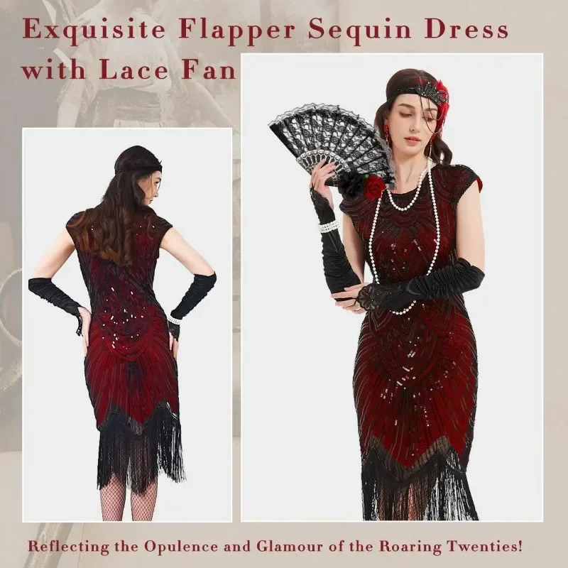 1920s فساتين للنساء فستان فلاب - مراجعة Women'S Accessories In The 1920S وسعره